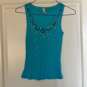 Sparkle & Fade tank